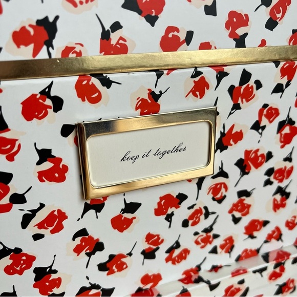 Kate Spade Floral Storage Boxes Set of 2 – Keep It Together – Stylish Decorative - Picture 3 of 8